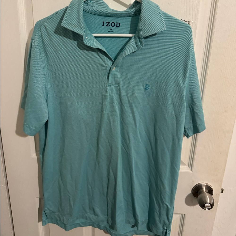 Blue IZod Polo Size M